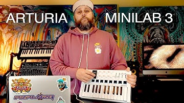 Arturia Minilab 3 - Midi Keyboard Controller Unboxing and Overview