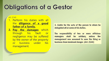 Civil Law (QUASI CONTRACTS) - Negotiorum Gestio with applicable BAR EXAM QUESTIONS PART 1