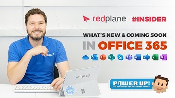Red Plane Insider - Whats new and coming soon in Office 365