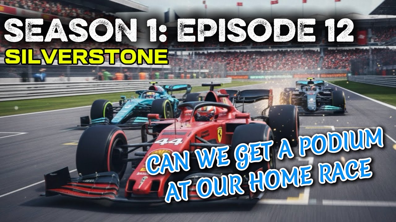 1.12 Can we get a PODIUM at SILVERSTONE | F1 Career Mode  