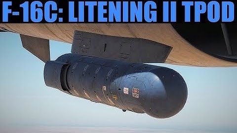 F-16C Viper: TPOD TGP Tutorial | DCS WORLD