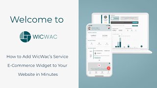 How to Add WicWac's Service Ecommerce Widget to your Website in Minutes