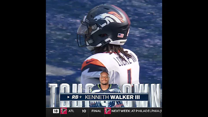 Kenneth Walker rushes for a 23-yard touchdown vs. Denver Broncos