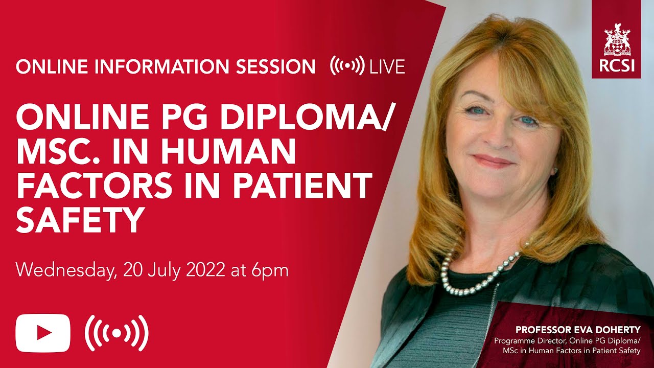 Online Information Event – Online PG Diploma/MSc. in Human Factors in ...