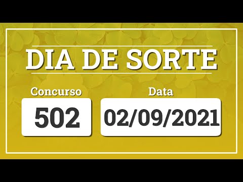Resultado do sorteio do Dia de Sorte 502