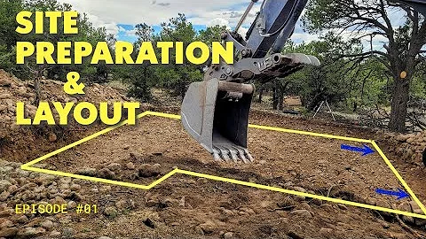 Prepping a Home Building Site START TO FINISH (Episode 1)