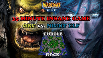 Grubby | Warcraft 3 The Frozen Throne | Orc vs. NE - 35 Minute Insane Game - Turtle Rock