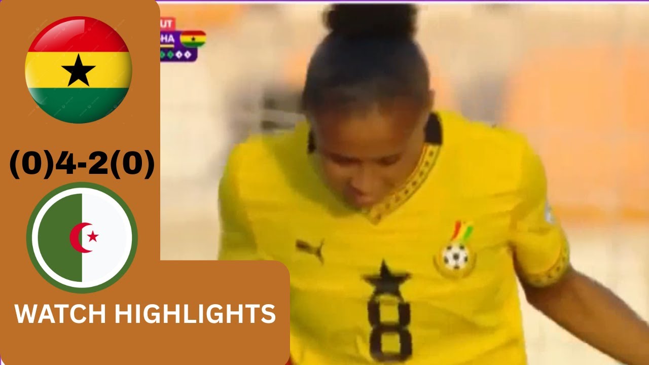 GHANA VS ALGERA(0)(4-2)(0)-WAFCON 2024-GOALS&HIGHLIGHTS