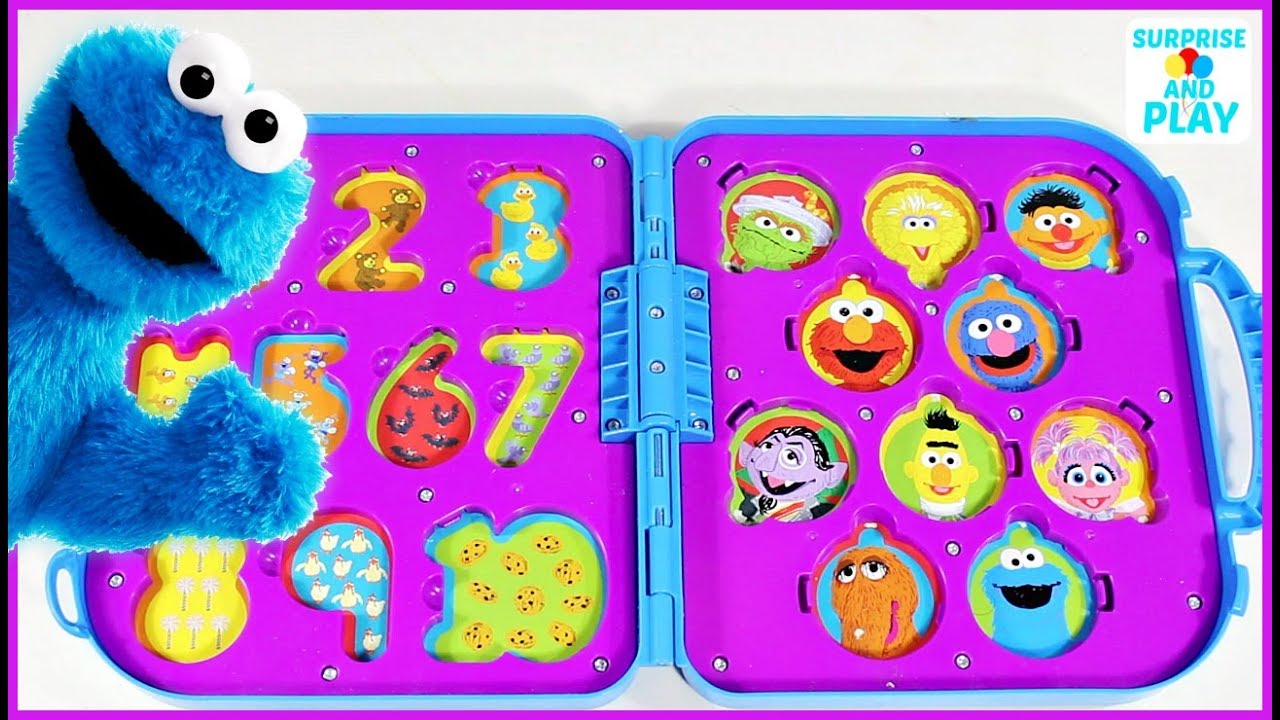 Playskool Sesame Street On The Go Numbers