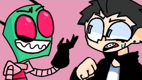 invader zim(ZADE) / ※Gore,Flashing warning※ / WONDERLAND MEME |   flipaclip