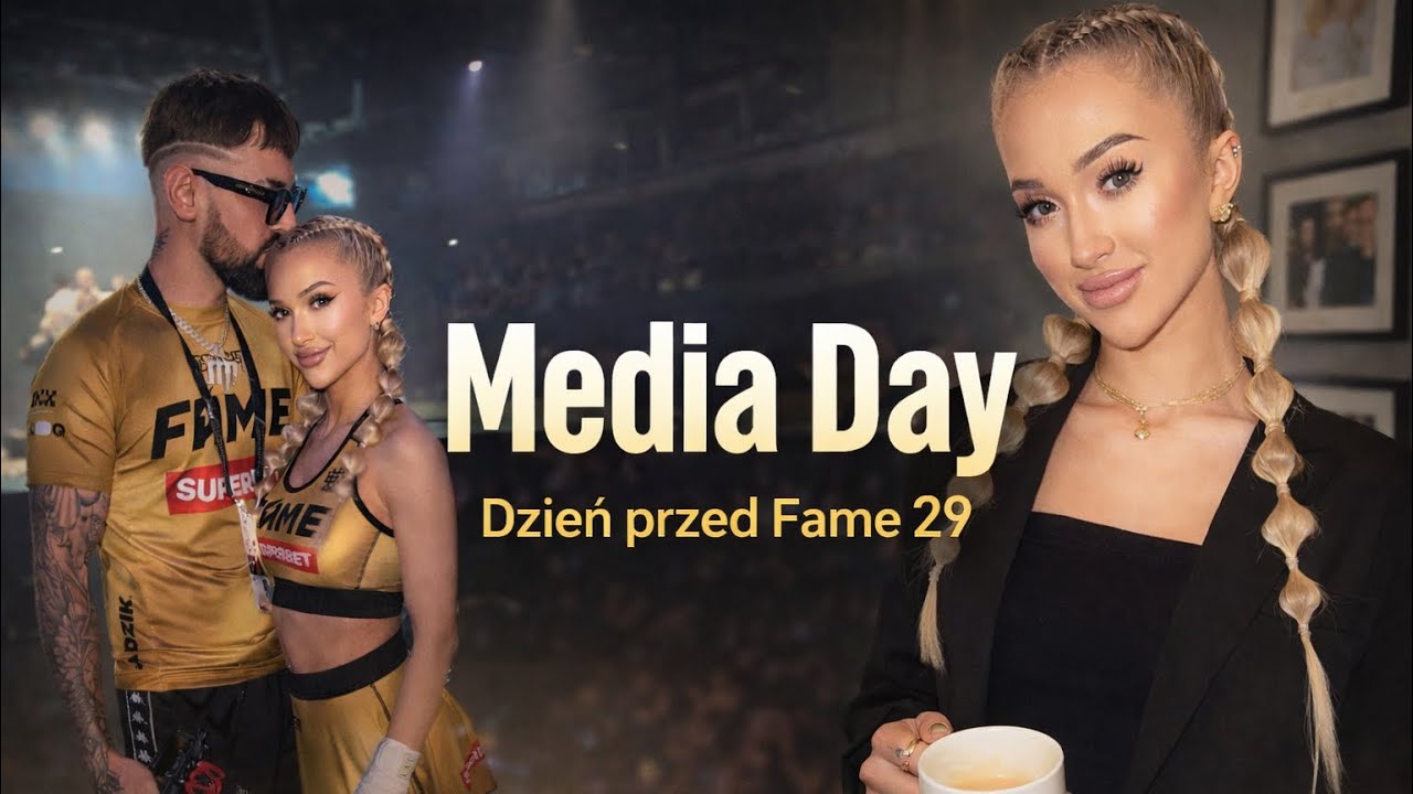 MEDIA DAY VLOG - ważenie i media trening przed Fame 29