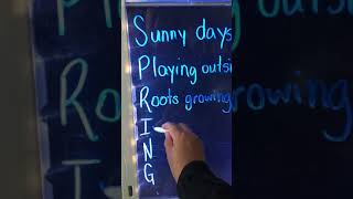 Spring acrostic poem
