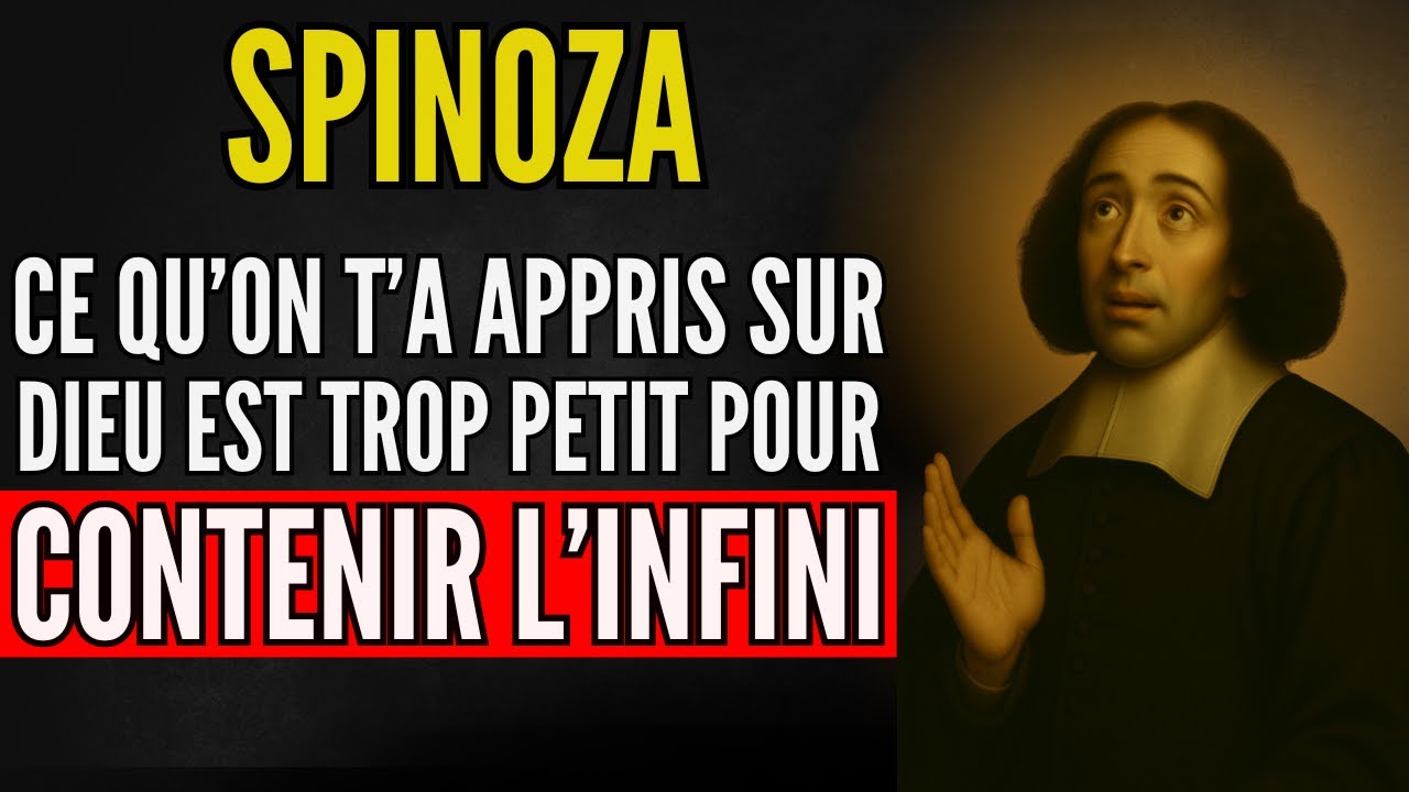 SPINOZA: DIEU N’EXISTE PAS COMME ON TE L’A ENSEIGNÉ – IL EST BIEN PLUS GRAND