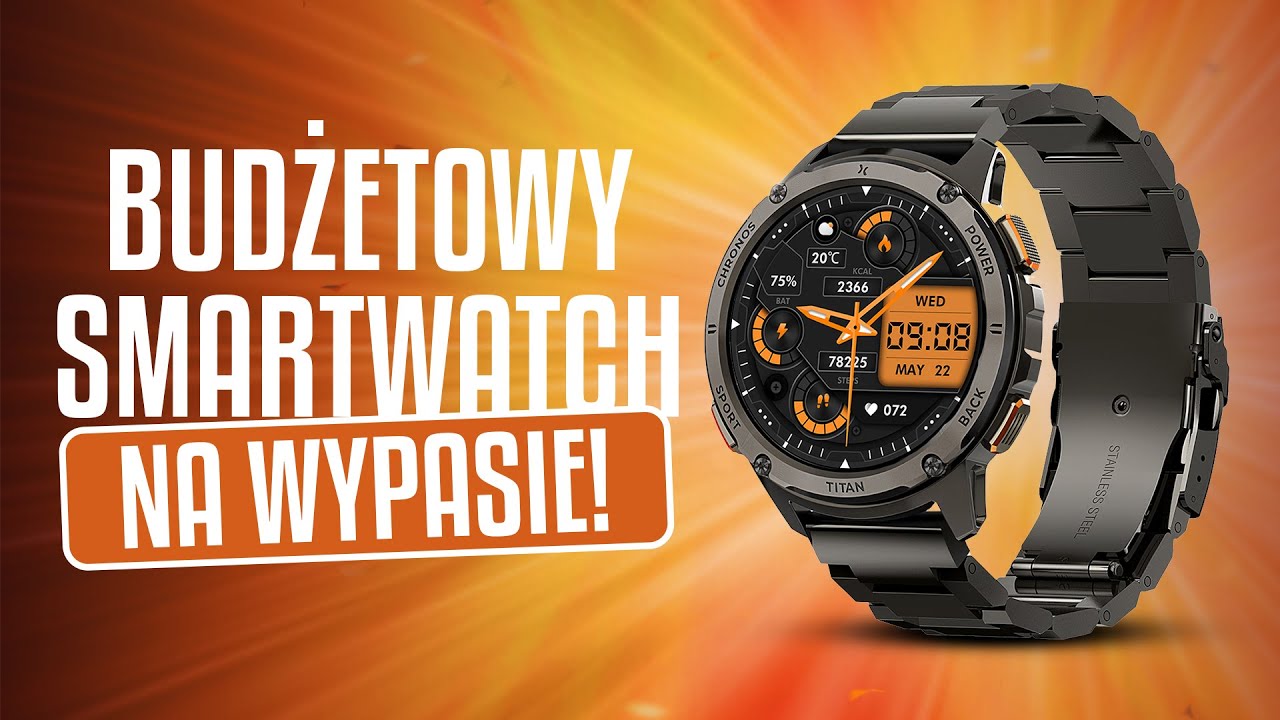 Budżetowy Smartwatch do zadań specjalnych - Maxcom Titan Chronos
