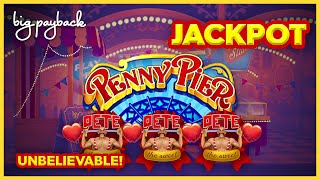 AWESOME JACKPOT!! Penny Pier Pete the Sweet Slot - SHORT & SWEET!