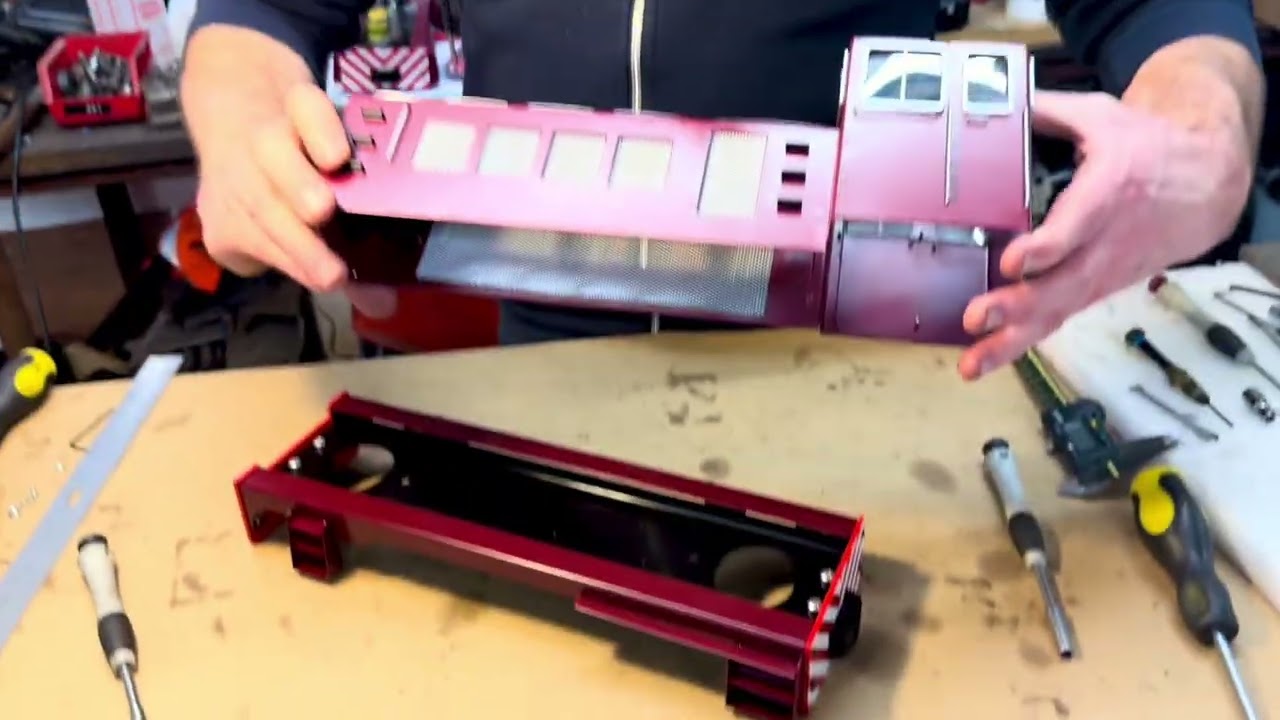 Maxitrak & Accucraft uk 16mm EM Baldwin kit build 2