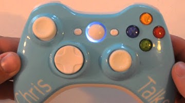 ChrisTalksTV Custom Airbrushed Xbox 360 Controller | By Controller Zoo