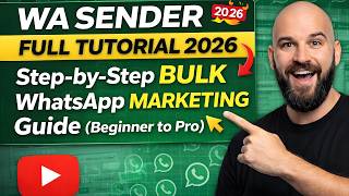 WA Sender Full Tutorial 2026 🔥 Step-by-Step Bulk WhatsApp Marketing Guide (Beginner to Pro) screenshot 2
