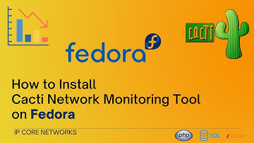 How to Install Cacti Network Monitoring Tool on Fedora