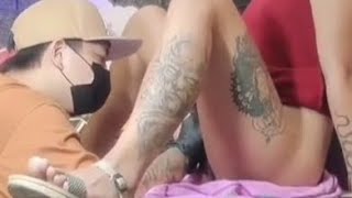 Membuat tato di bagian V wanita|inilah yang terjadi‼️#popular #tattoo #viral #video #ngakak #funny