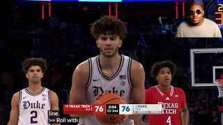 Details Texas Tech vs Duke FULL Game Highlights | Madison Square Garden Goes Silent 😳 News