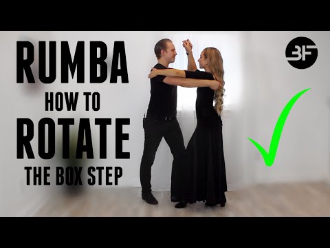 Rumba Tutorial - How to Rotate the Box Step | Technique Tuesday (23)