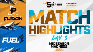 @SeoulInfernal vs @DallasFuel  | Midseason Madness Tournament Highlights | Day 3