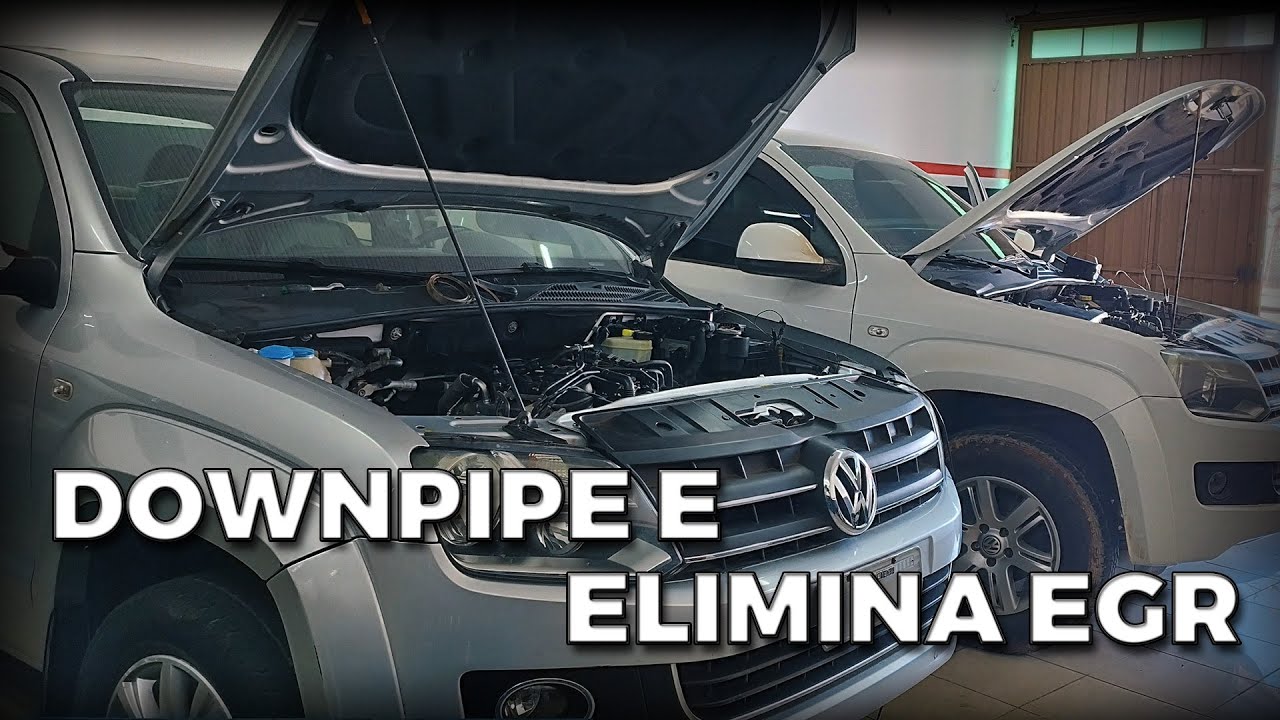 INSTALANDO DOWNPIPE E ELIMINA EGR NA AMAROK