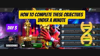 MCOC | POOLIES 🏆 FOR F2P | DAY 3 OF DAILY SPECIAL OBJECTIVES‼️- Marvel Contest of Champion