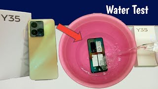 vivo y35 water test | waterproof or not ?