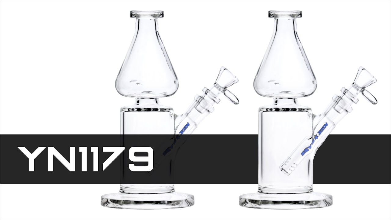 YN1179 | NG NICE GLASS Tornado Top Bong