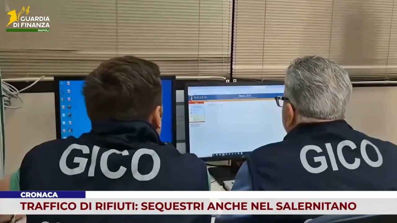CRONACA. TRAFFICO DI RIFIUTI: SEQUESTRI ANCHE NEL SALERNITANO