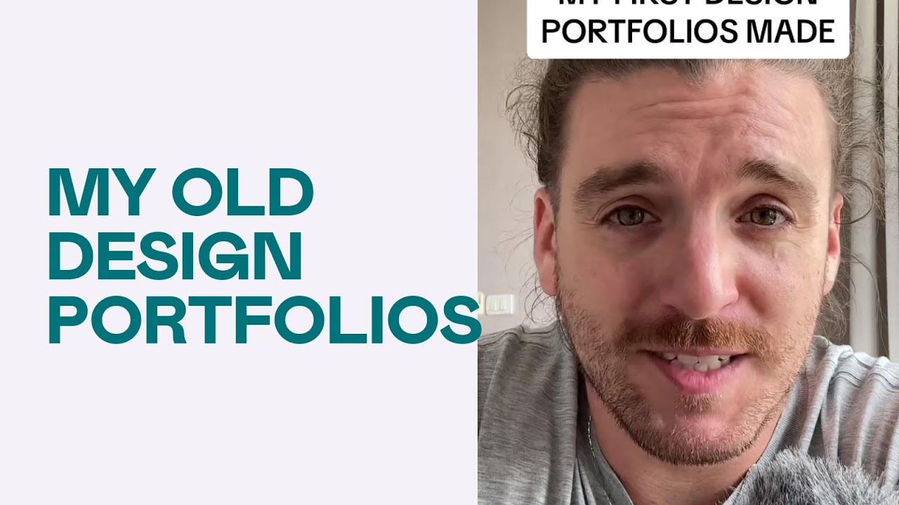 My Very First Design Portfolios Ever Made - YouTube