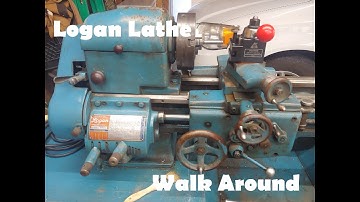 Logan Lathe model 1875 walk down
