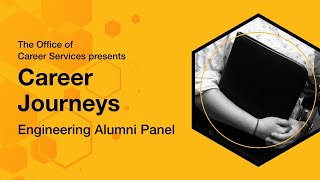 OCS Career Journeys: Engineering Alumni Panel
