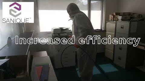 PASS | S3 Sanique Sanitising Sprayer - How to Sanitise a School