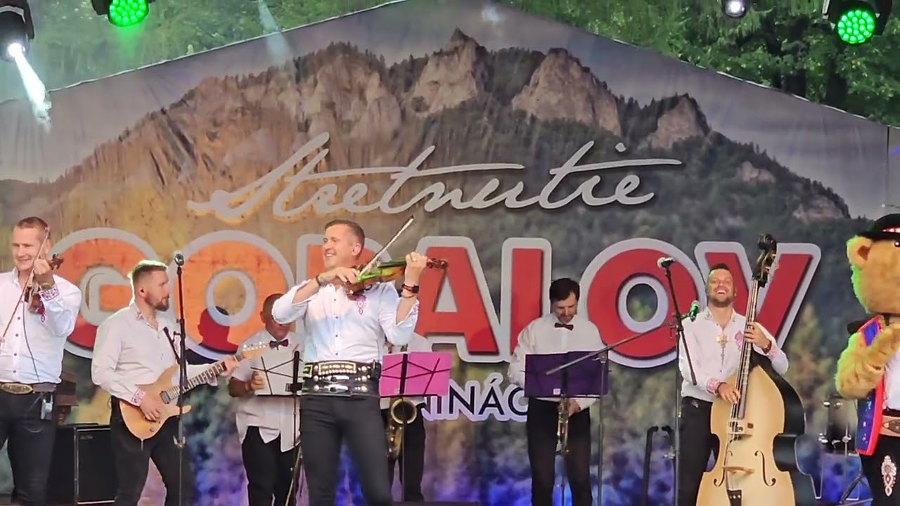 Stretnutie Goralov v Pieninách -2025  Jožko Jožka Otvorenie Festivalu...