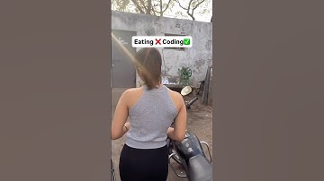 Ye is ladki ne kya kiya😳#coding #workfromhome #correctcoding #codeprep