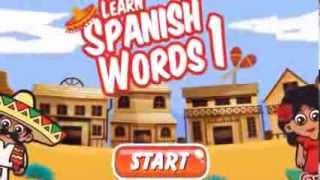 Learn Spanish Words 1 - Review of Android/iPad Spanish app screenshot 5