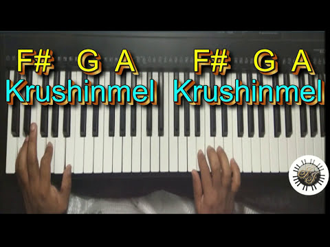 Krushinmel Krushinmel Kanunna Tharitha, Malayalam Christian Song In Keyboard