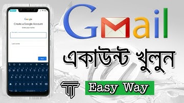 create a new gmail account | very easily on android bangla tutorial || Tanvir Tech