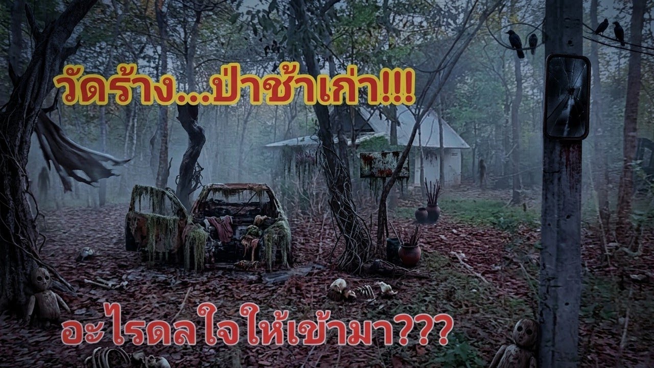 อะไรดลให้ไปเจอ วัดร้างป่าช้าเก่าสุดหลอน