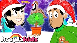 christmas music and carols 12 days of christmas song by hooplakidz