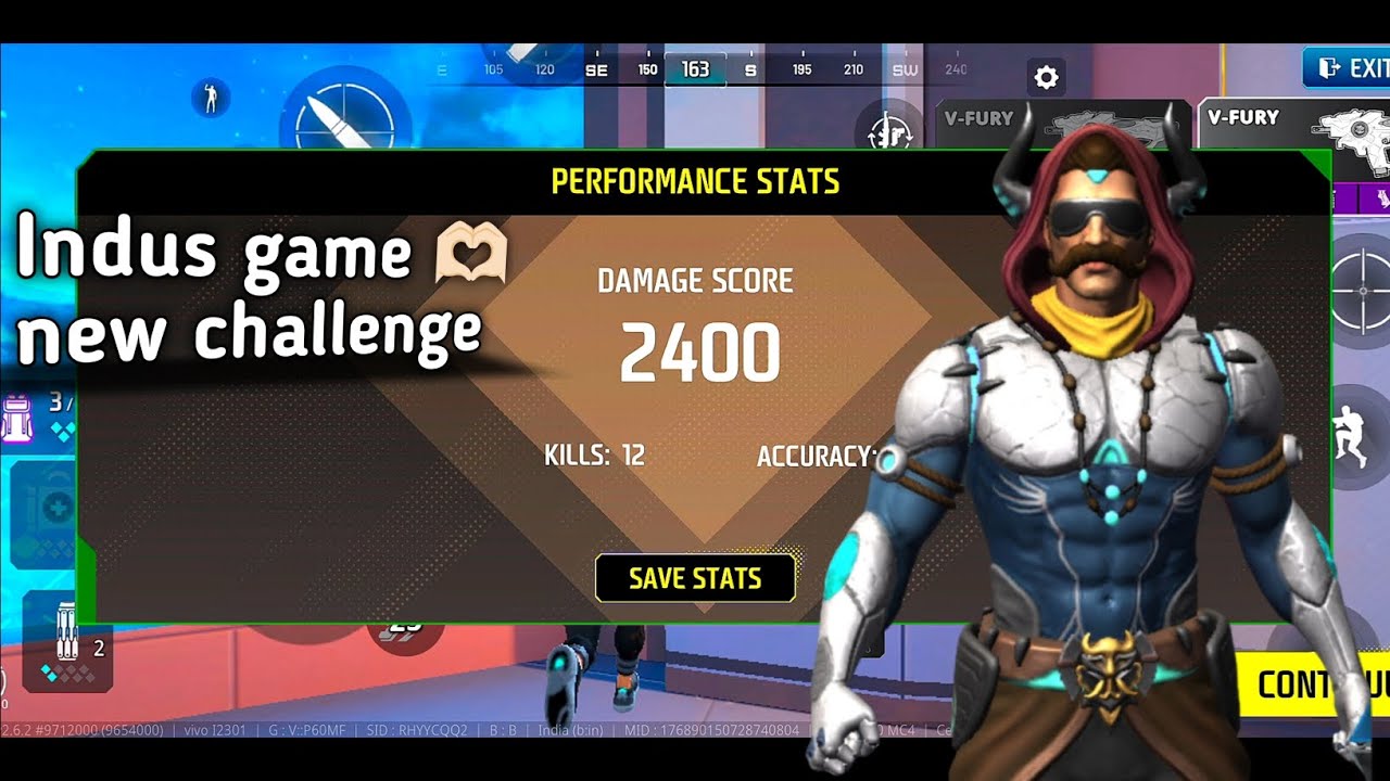 Indus Game New Challenge 🤙🏻⛓️‍💥 