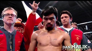 Manny Pacquiao Introduction Michael Buffer EXCLUSIVE