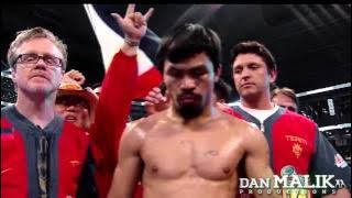 Manny Pacquiao Introduction Michael Buffer EXCLUSIVE