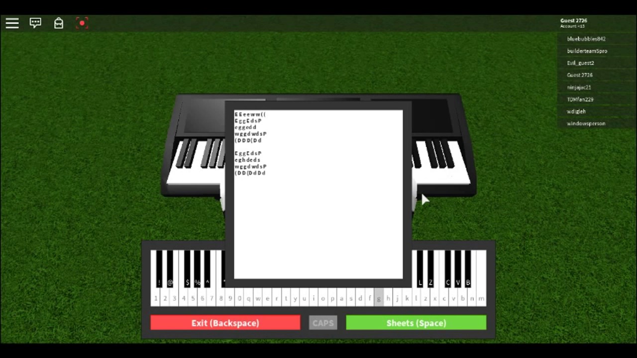 Roblox Say You Wont Let Go Piano Tutorial - YouTube