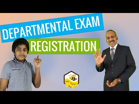 HOW TO REGISTER FOR DEPARTMENT TEST EXAM MALAYALAM