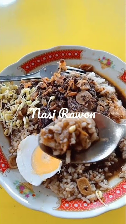 ‼️#382 Mantab ... Sarapan Nasi Rawon 🌹#shorts #feedshorts #fyp  #foryou #foryourpage #free #facts