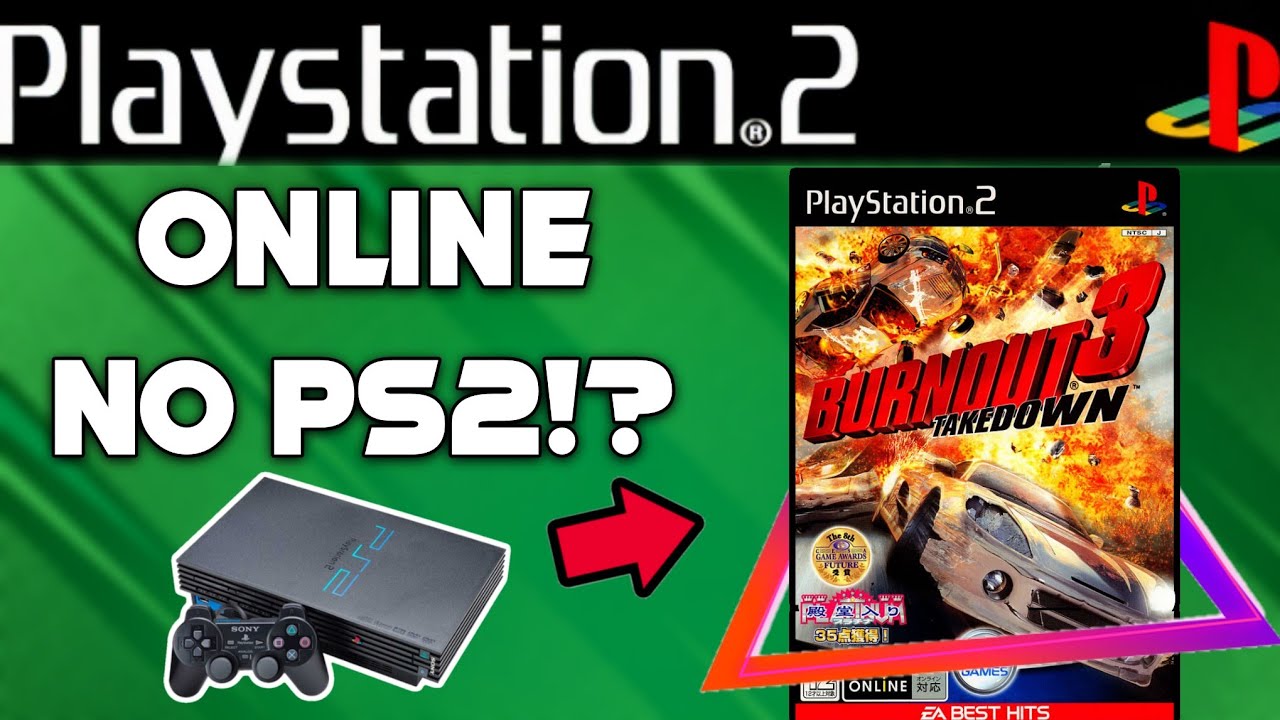 Burnout 3 Online no PS2! Mais um game revivido! 